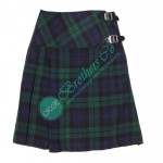 Ladies Black Watch Scottish Mini Kilt Skirt